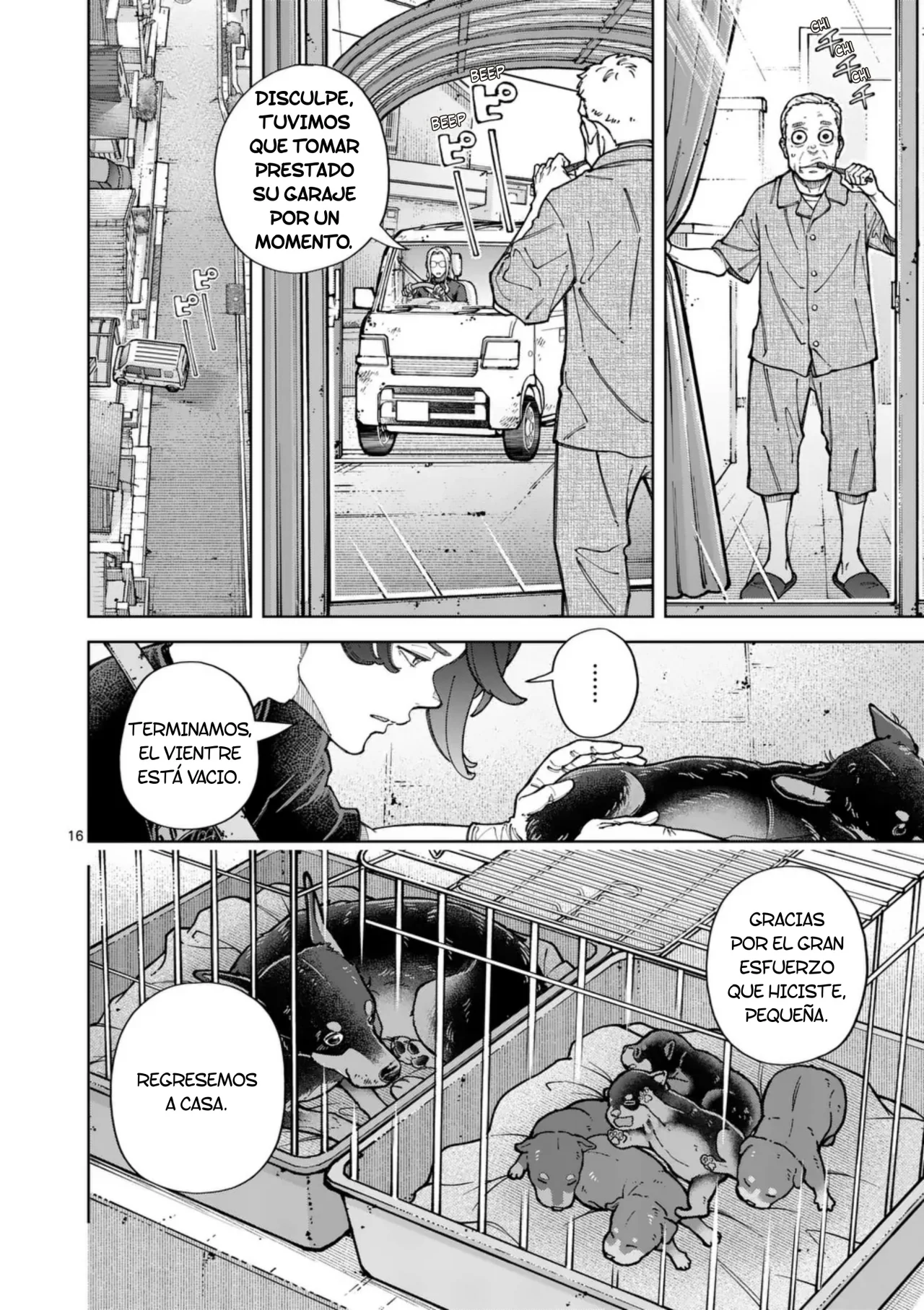 Página 16 del Manga