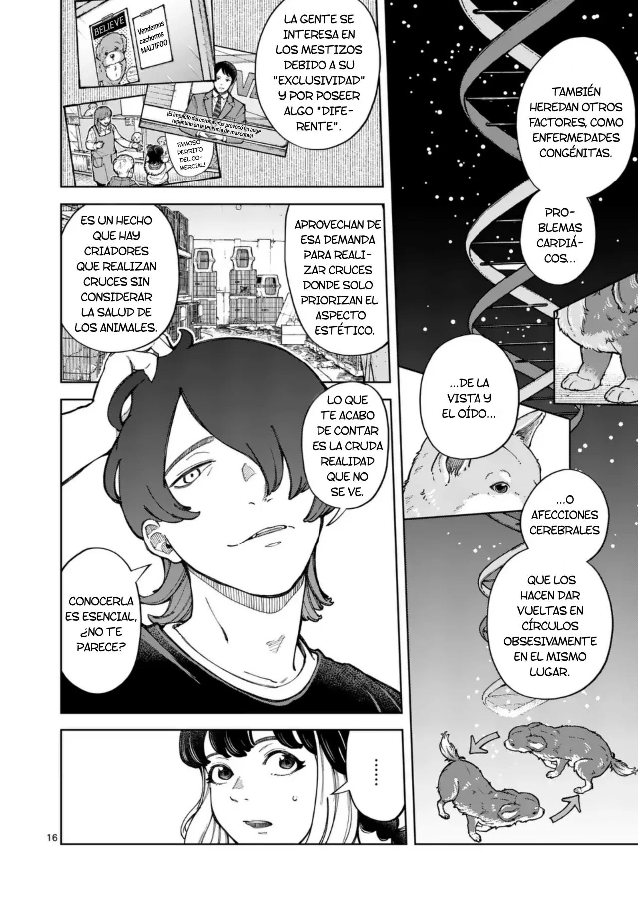 Página 16 del Manga