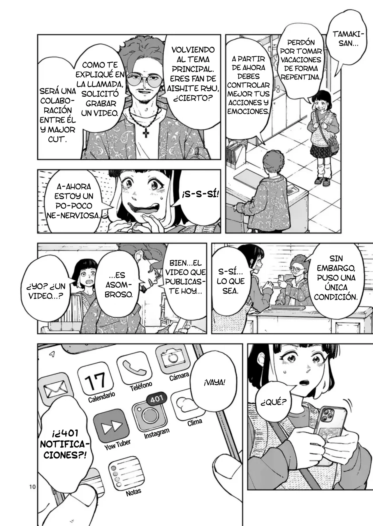 Página 10 del Manga