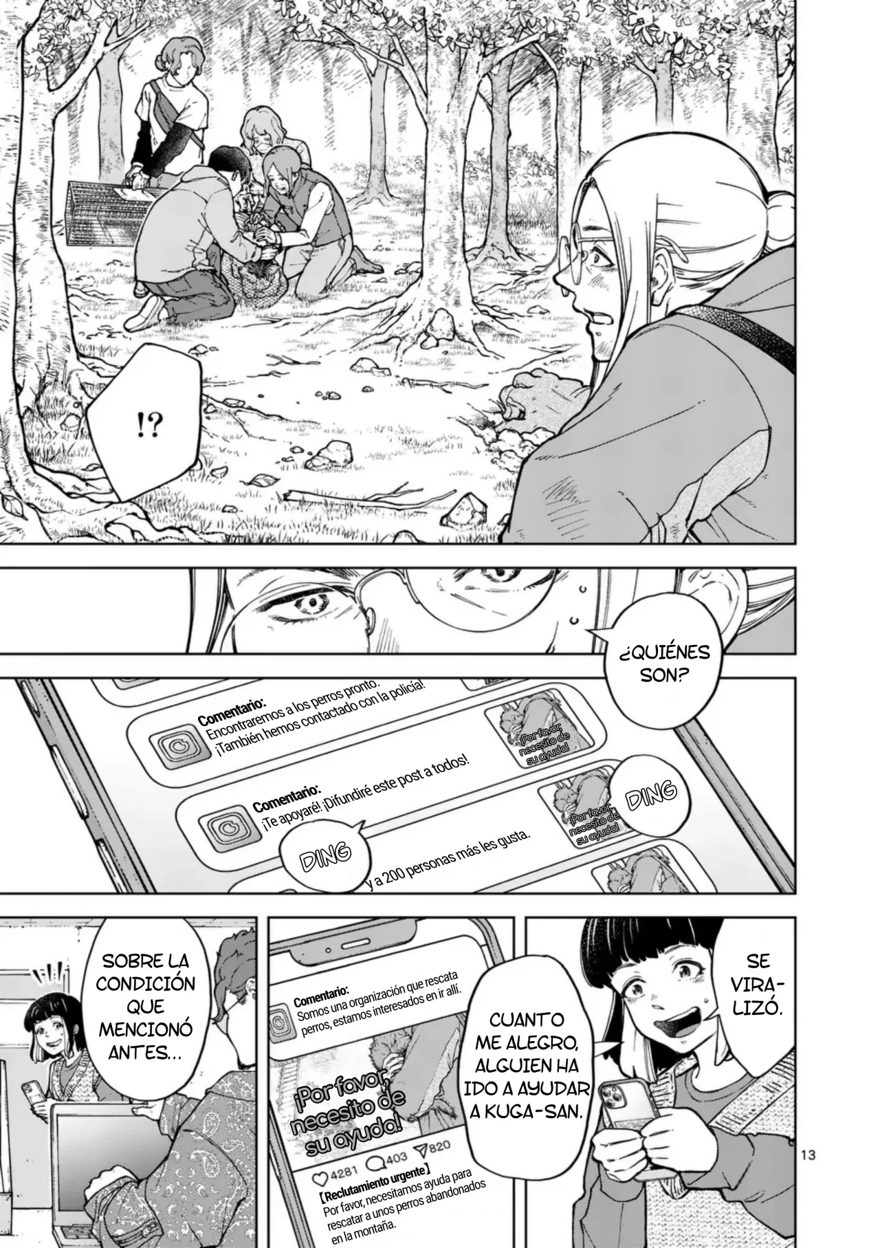 Página 13 del Manga