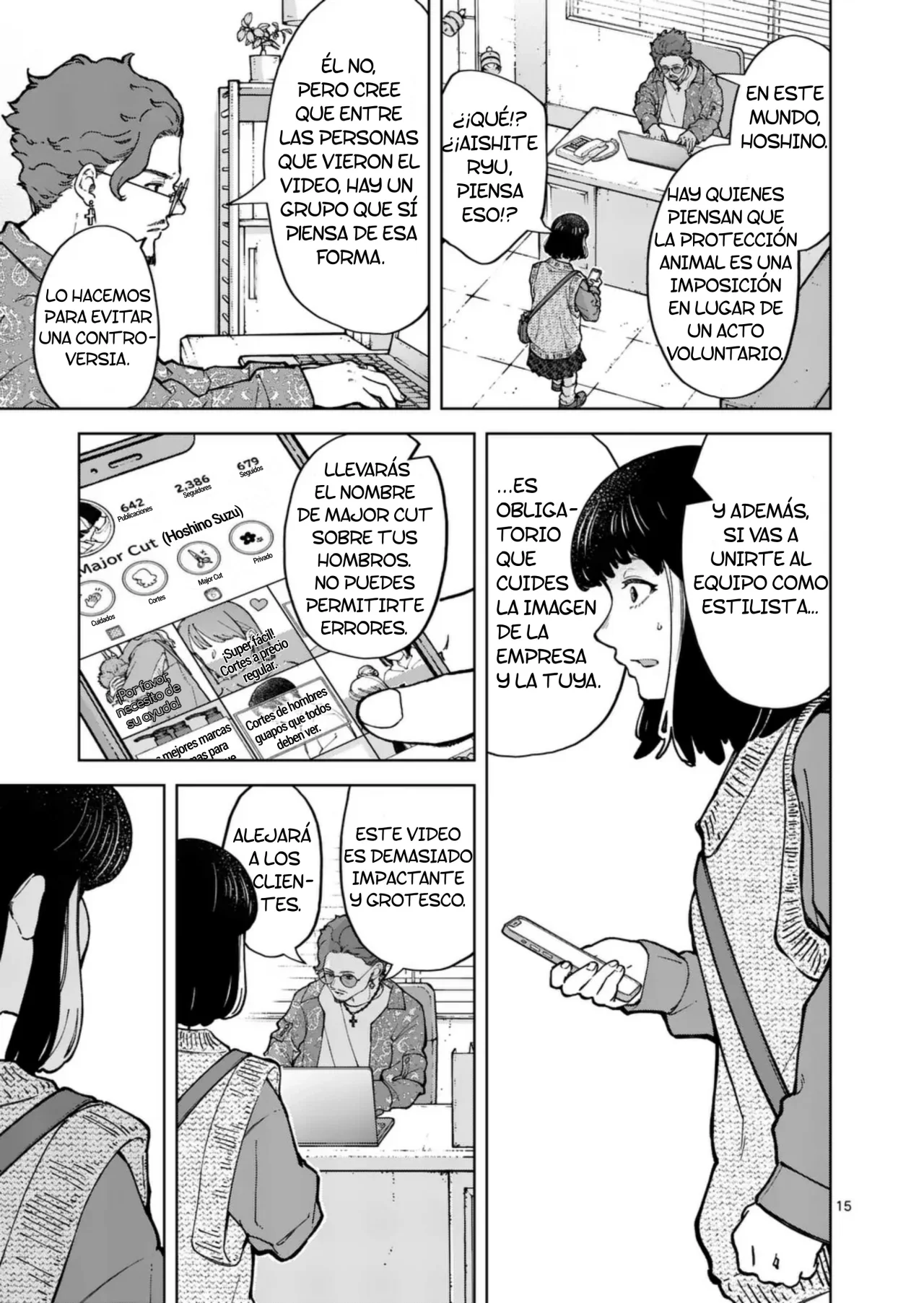 Página 15 del Manga