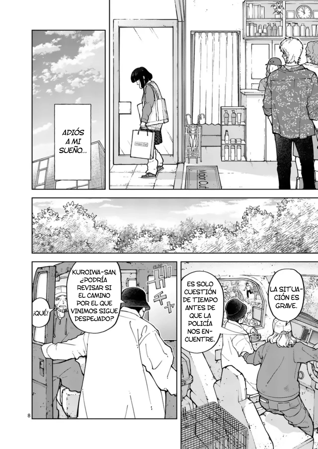 Página 8 del Manga