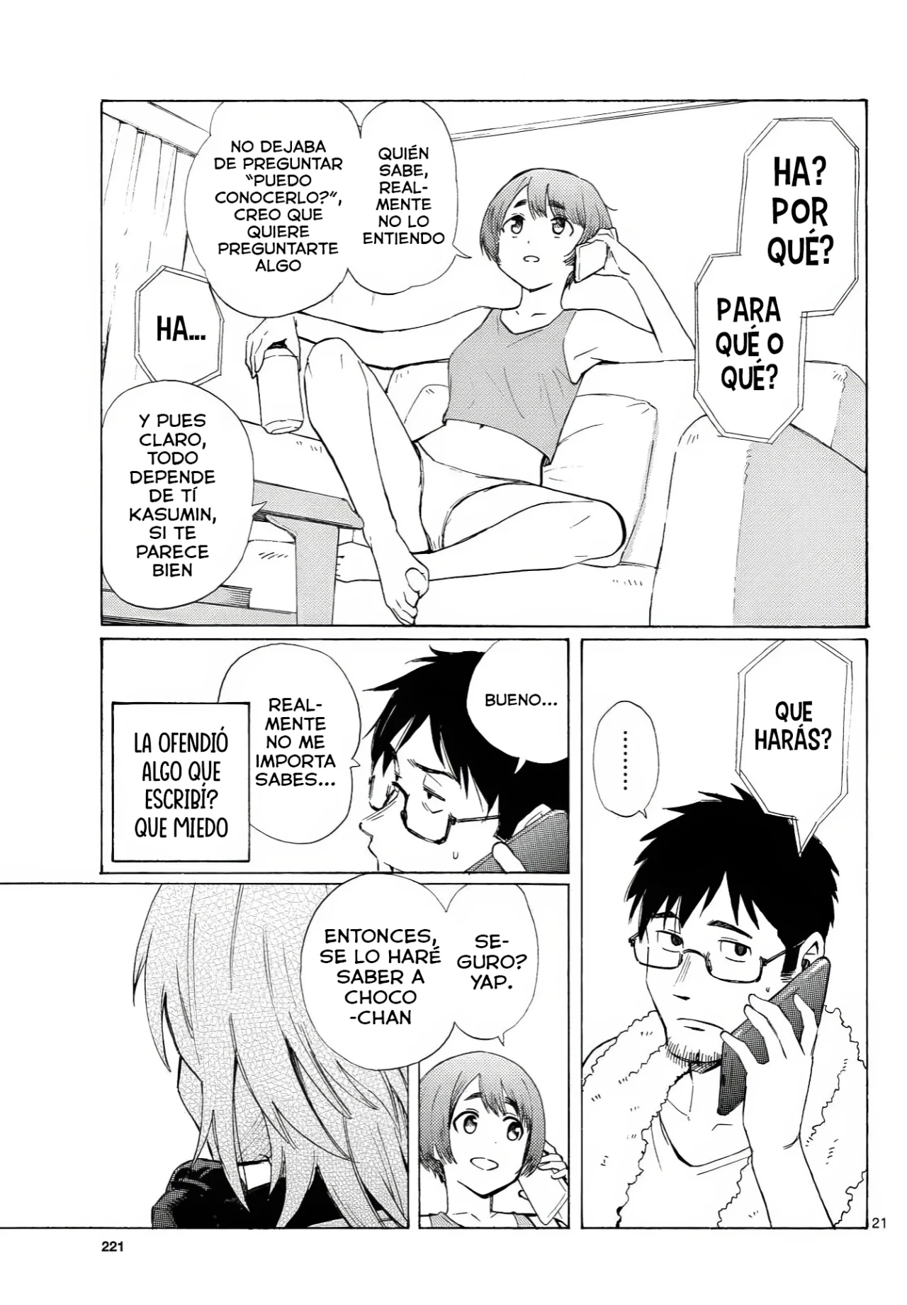 Página 22 del Manga