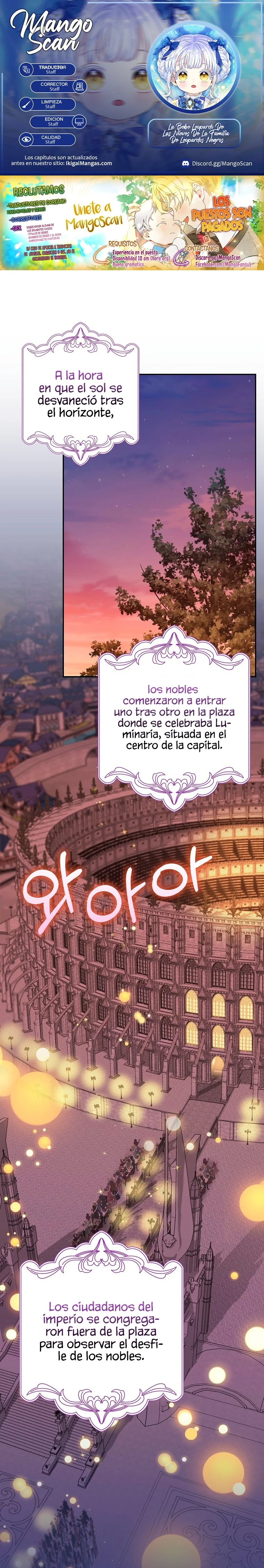 Página 1 del Manga