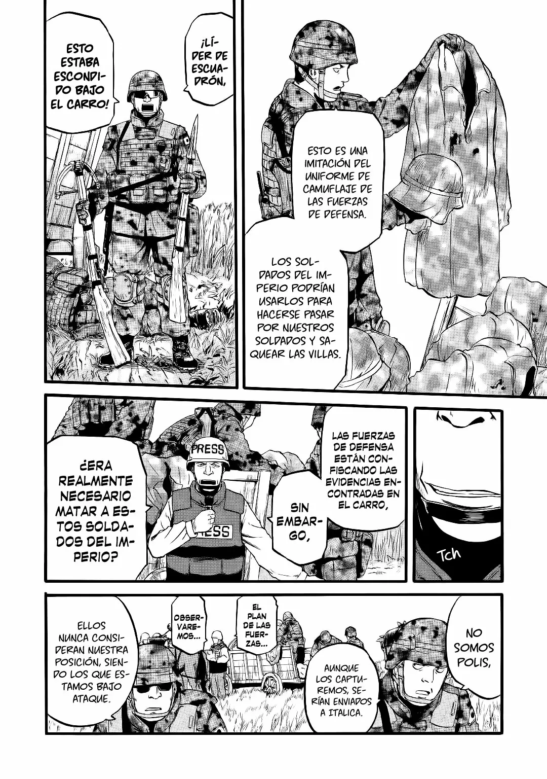 Página 20 del Manga