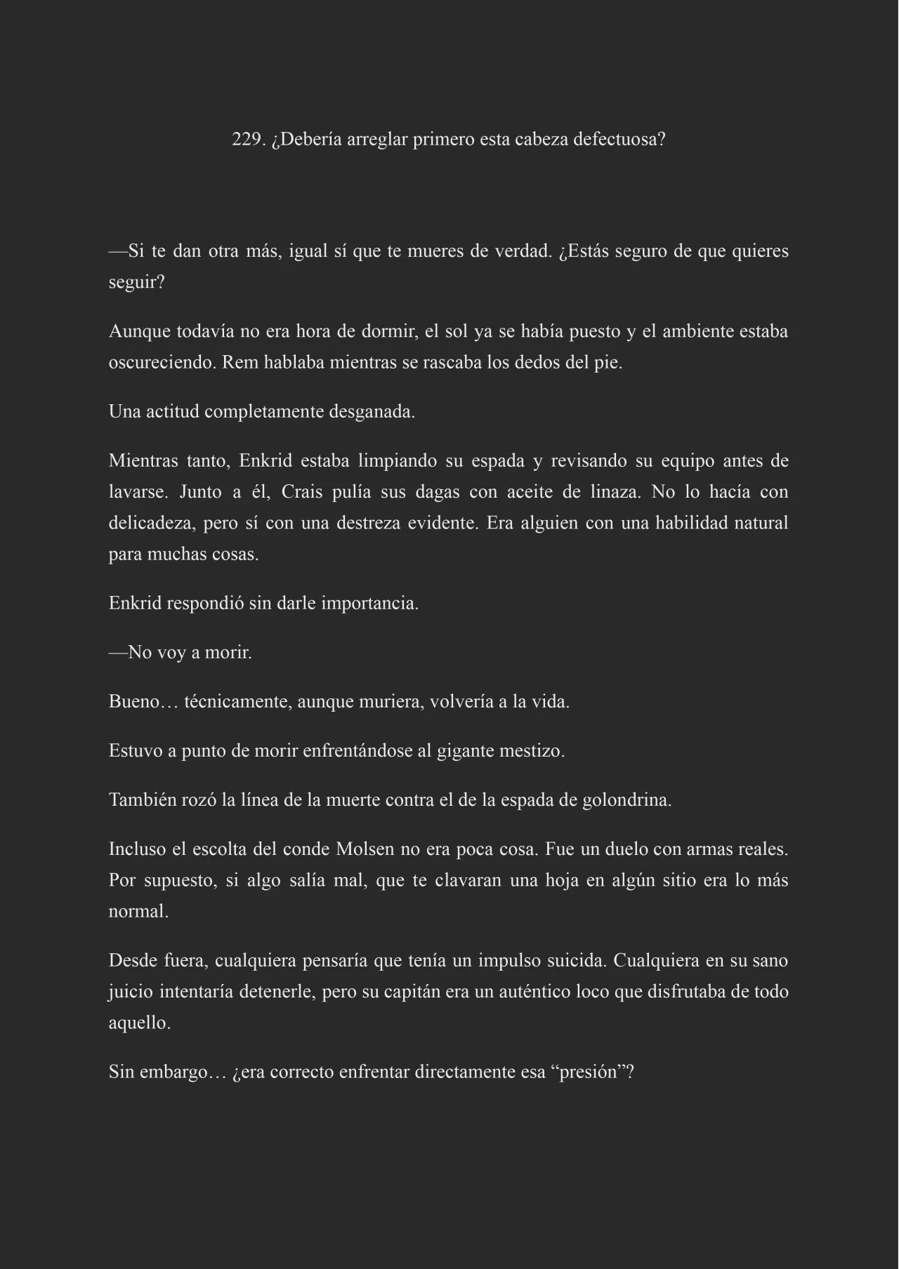 Página 1 del Manga