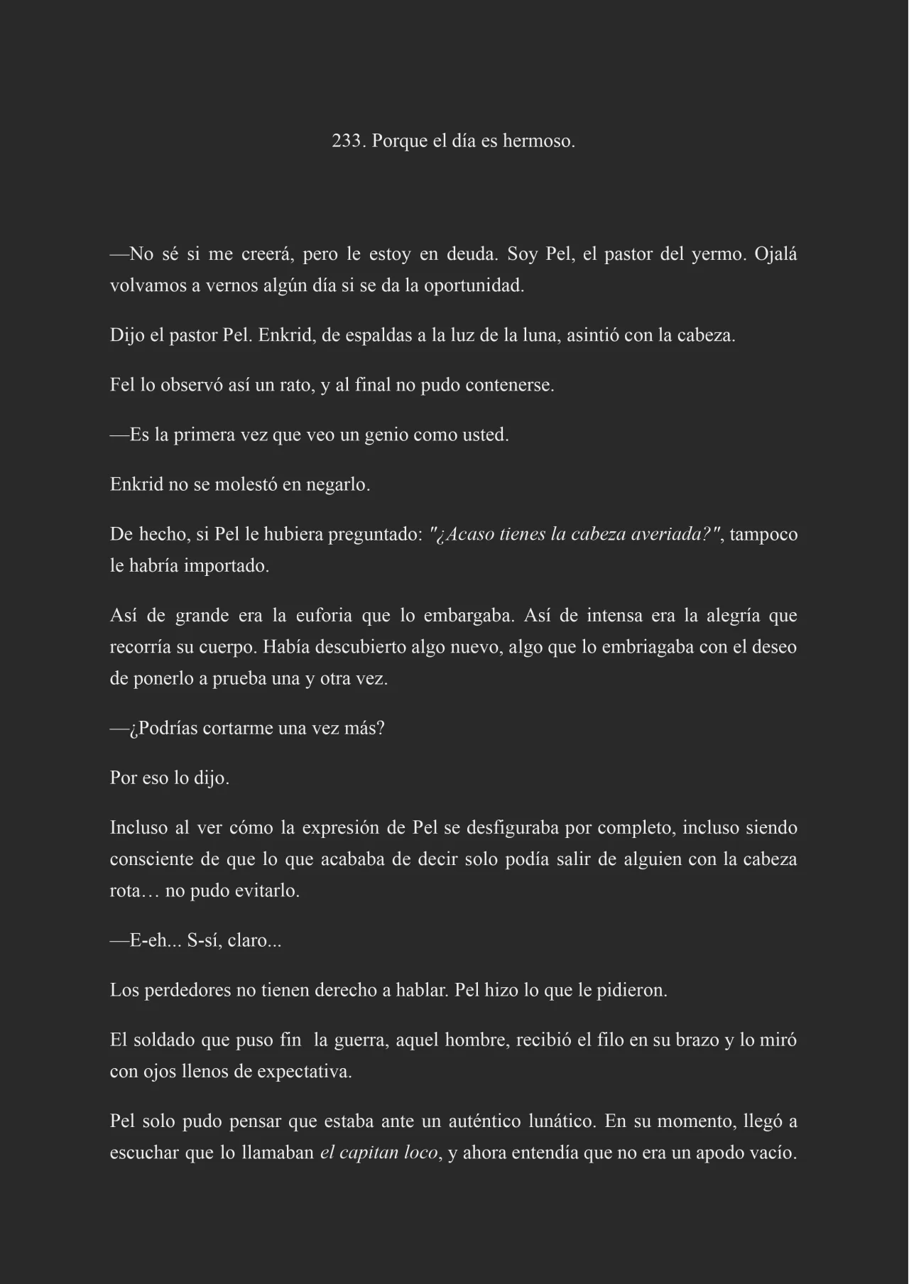 Página 1 del Manga