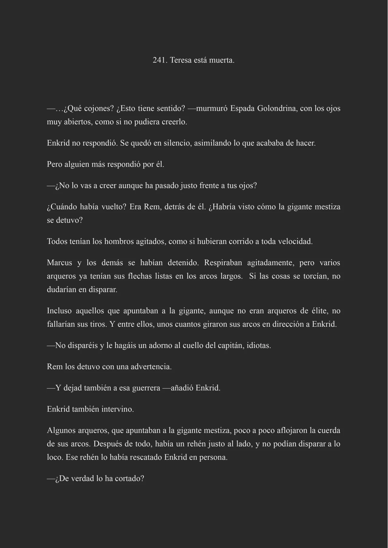 Página 1 del Manga