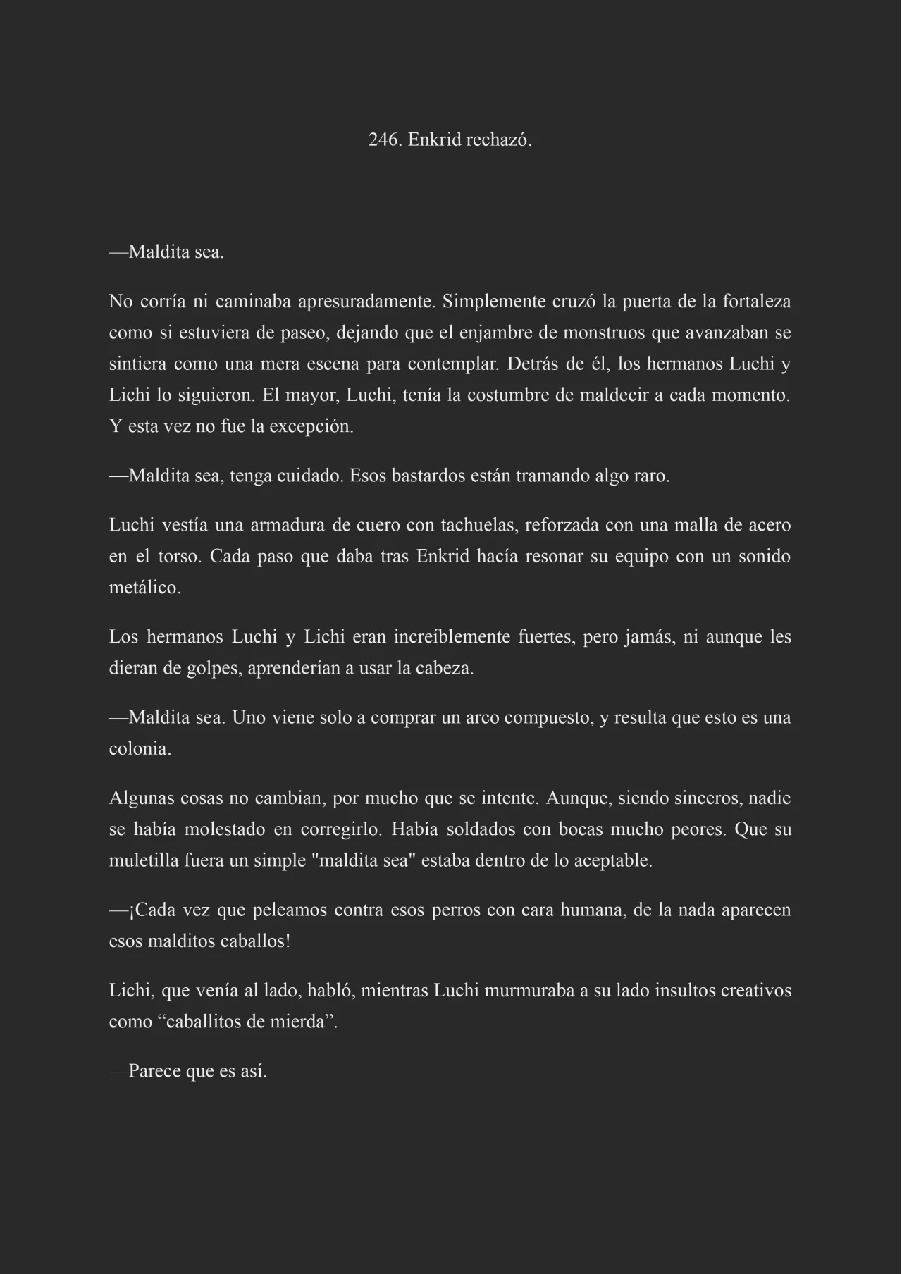 Página 1 del Manga