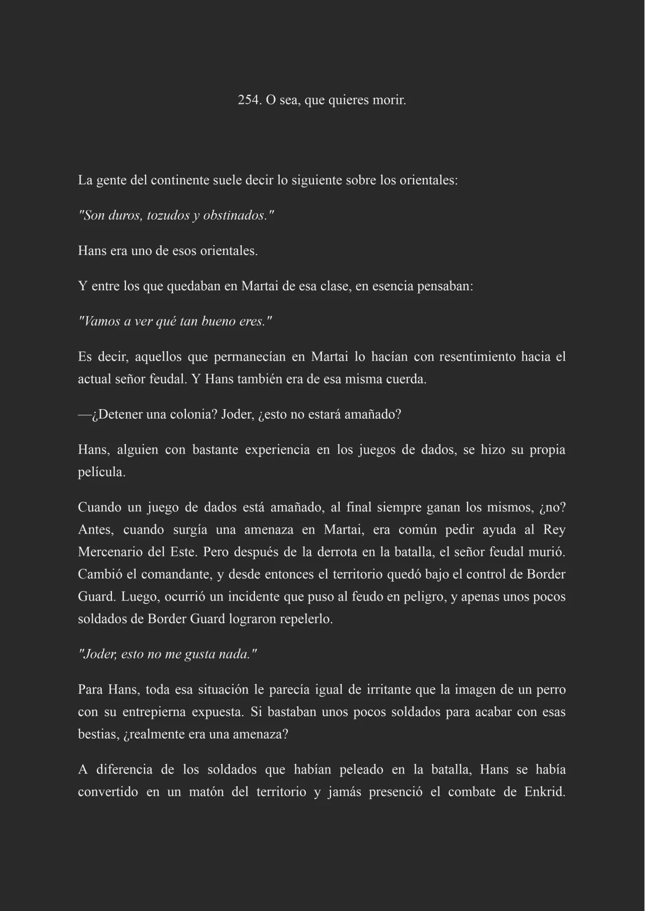 Página 1 del Manga