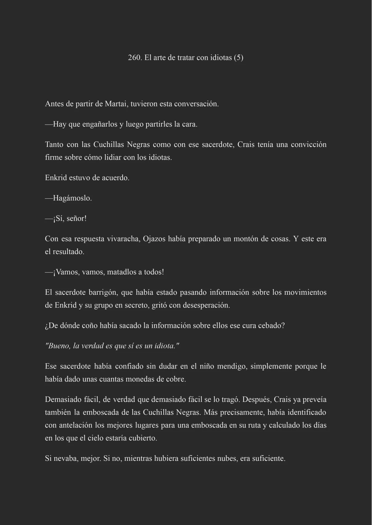 Página 1 del Manga