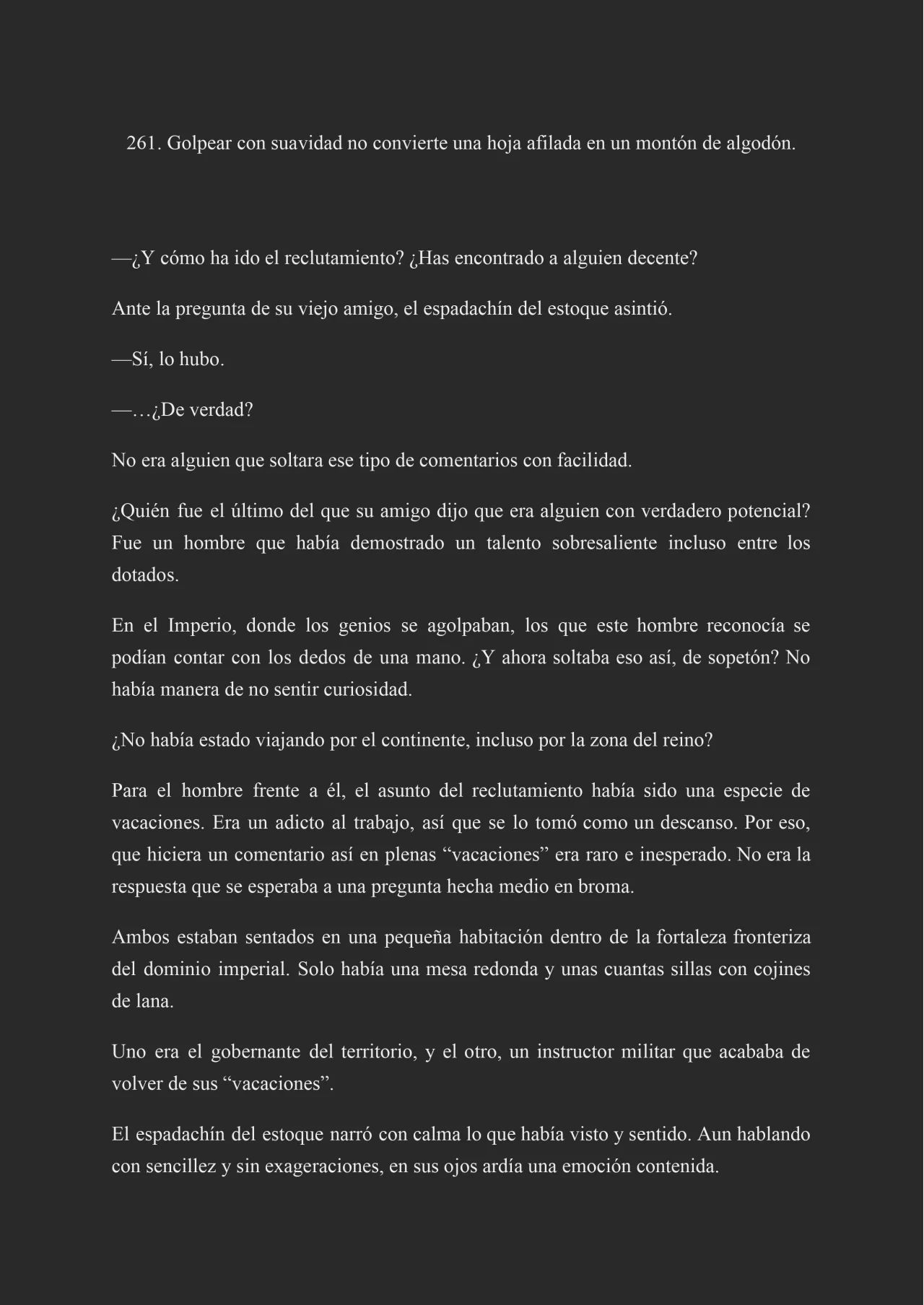 Página 1 del Manga