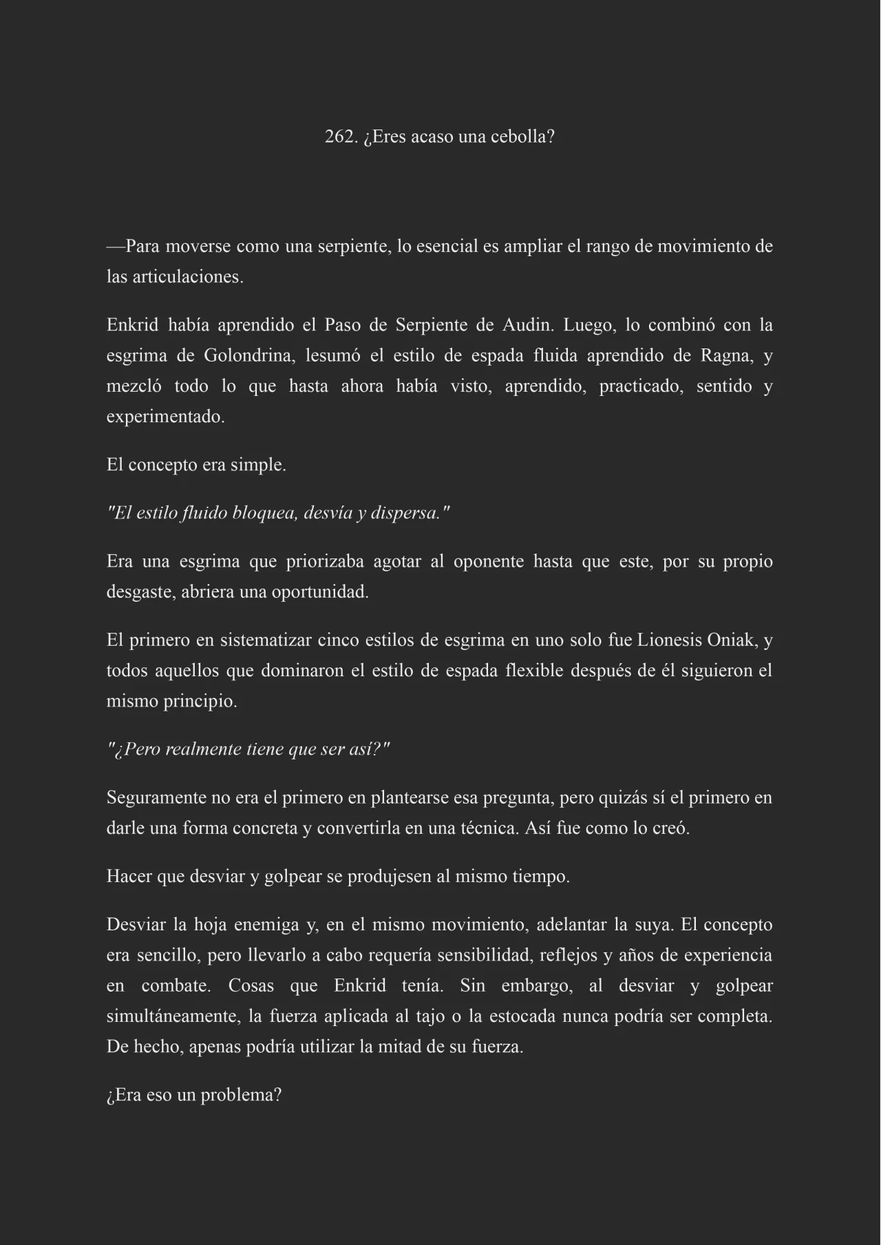 Página 1 del Manga
