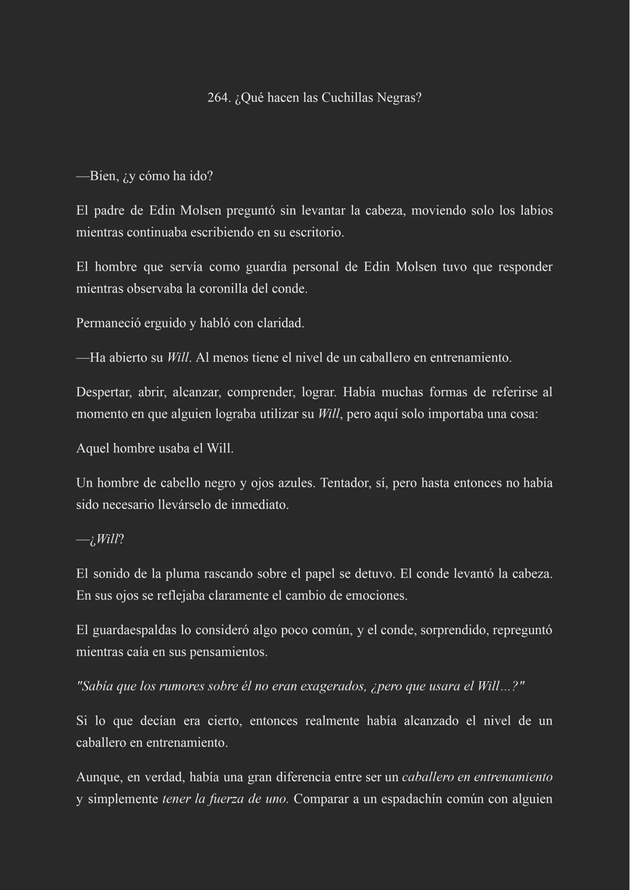Página 1 del Manga
