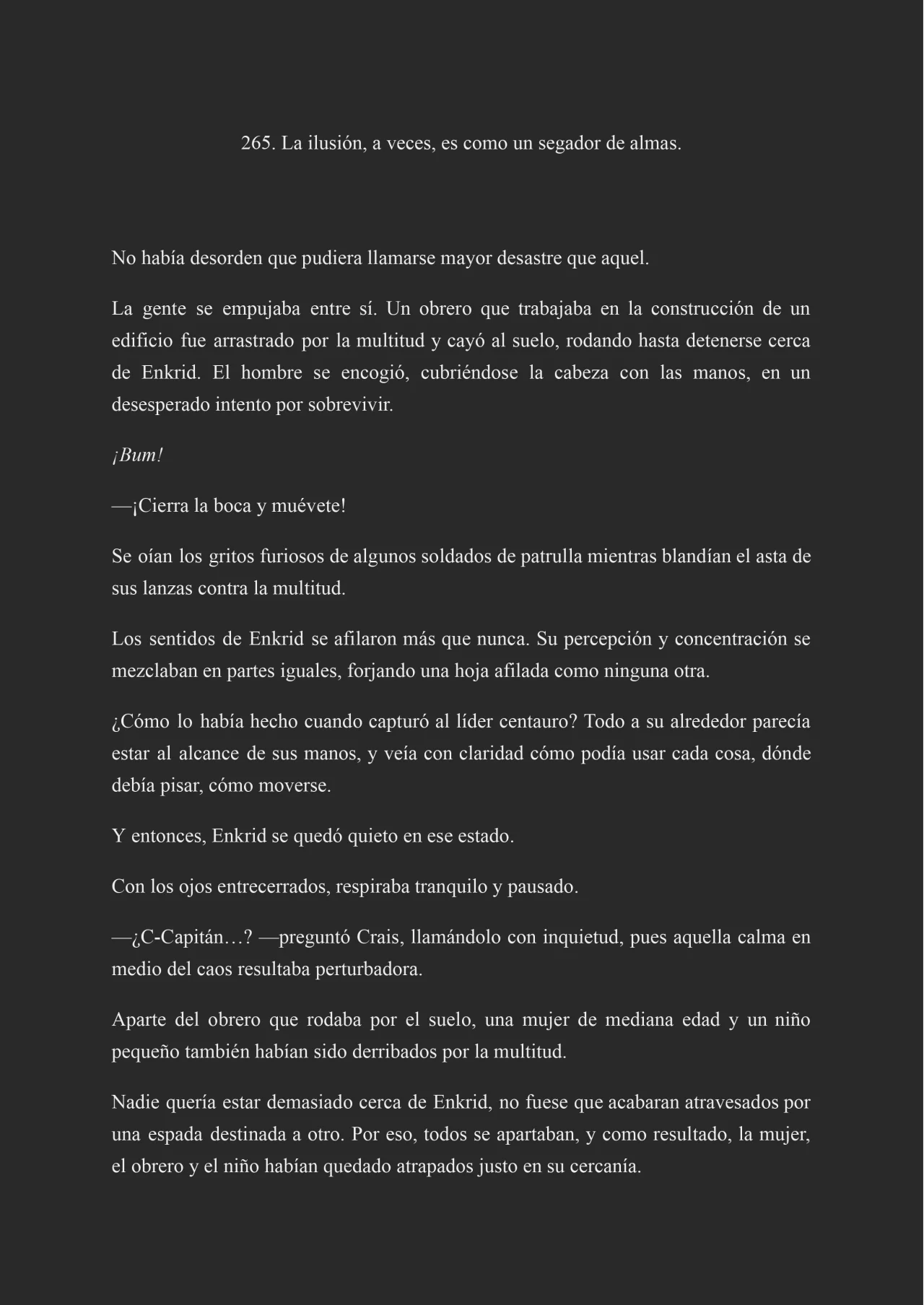 Página 1 del Manga