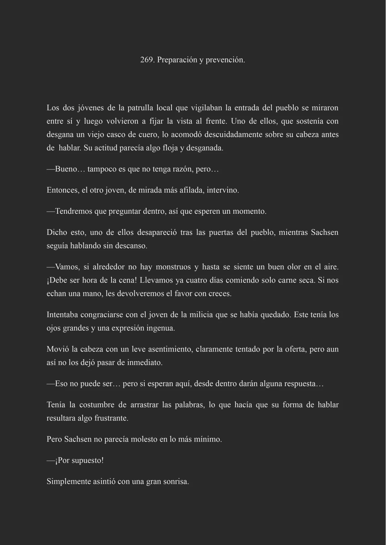 Página 1 del Manga