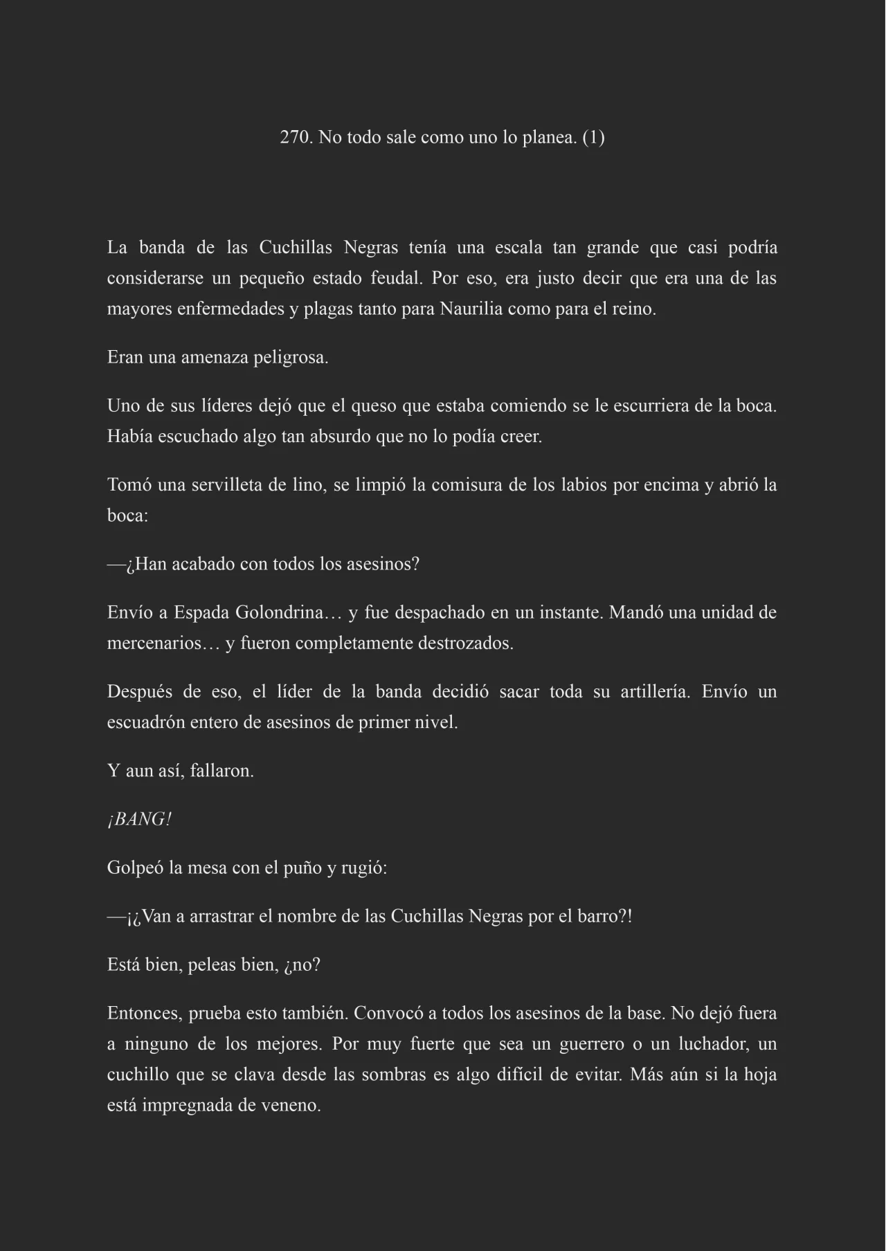 Página 1 del Manga