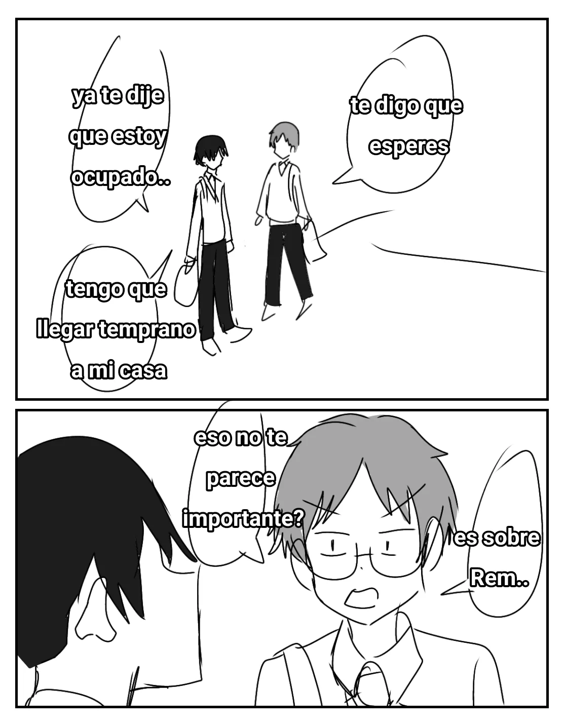 Página 1 del Manga