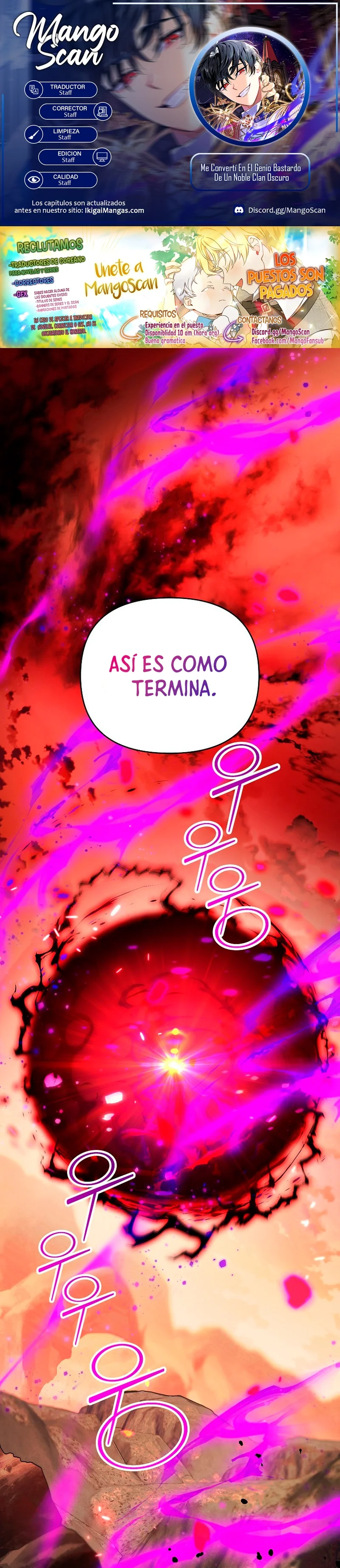 Página 1 del Manga