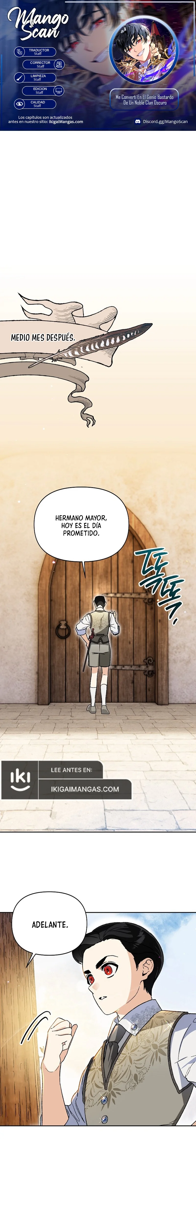 Página 1 del Manga