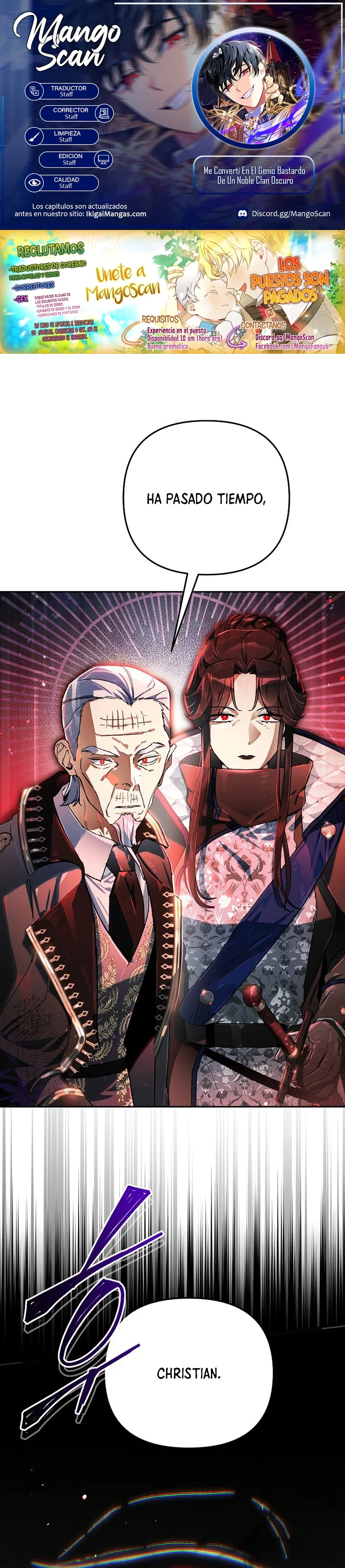 Página 1 del Manga