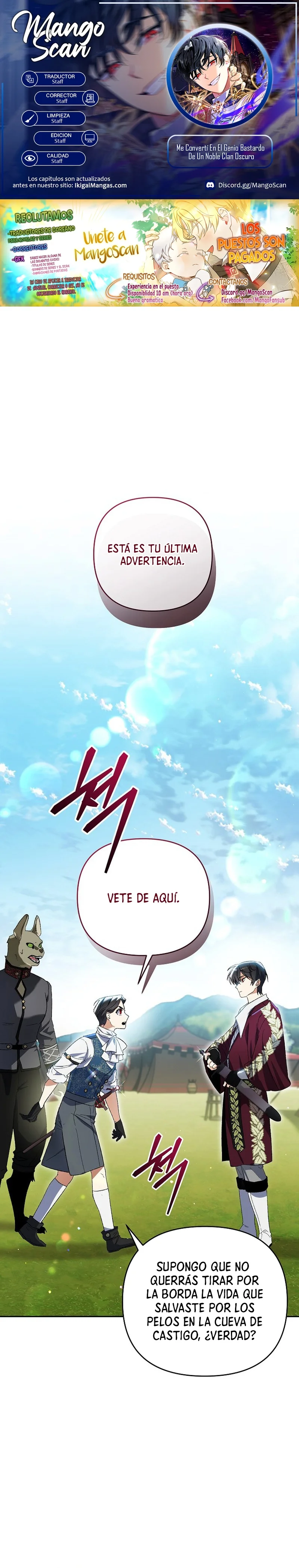Página 1 del Manga