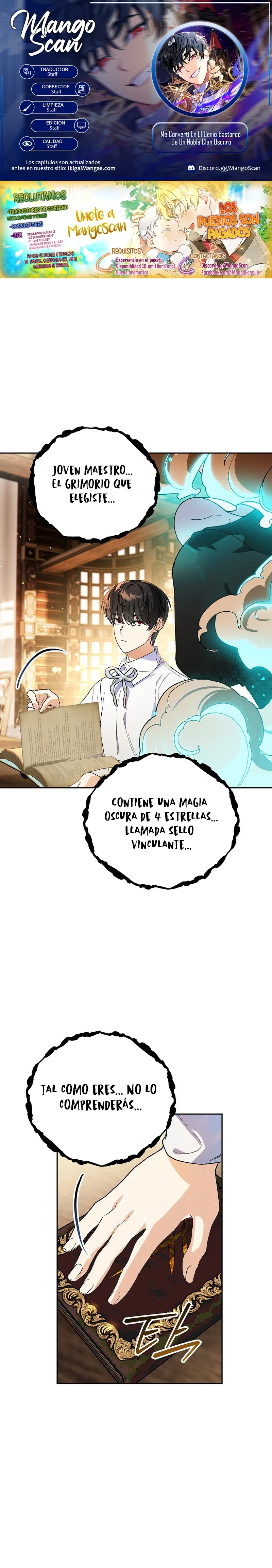 Página 1 del Manga