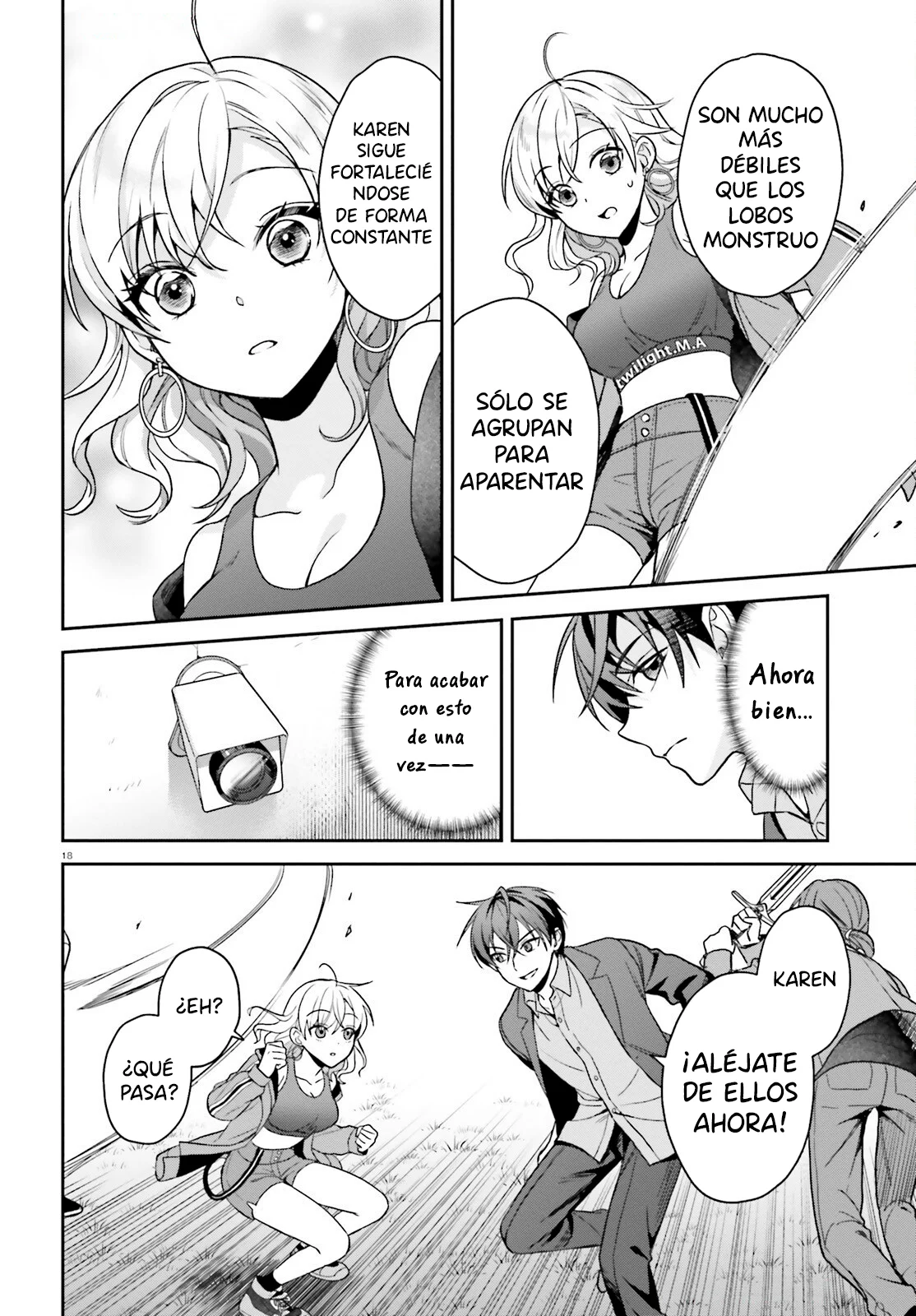 Página 22 del Manga