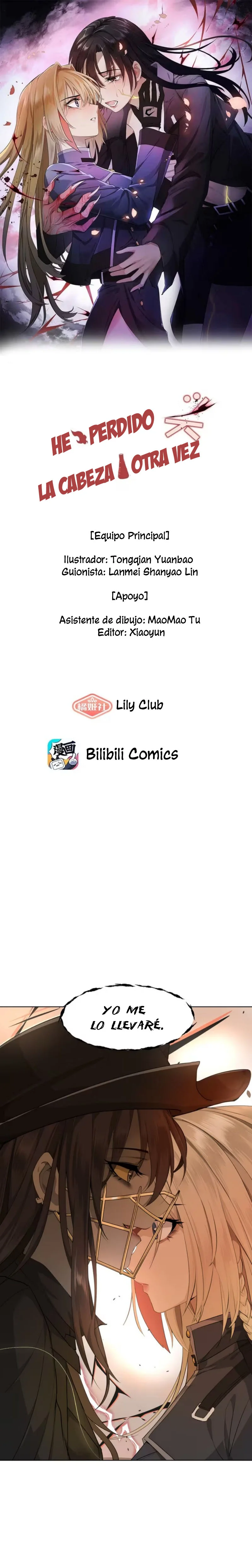 Página 1 del Manga