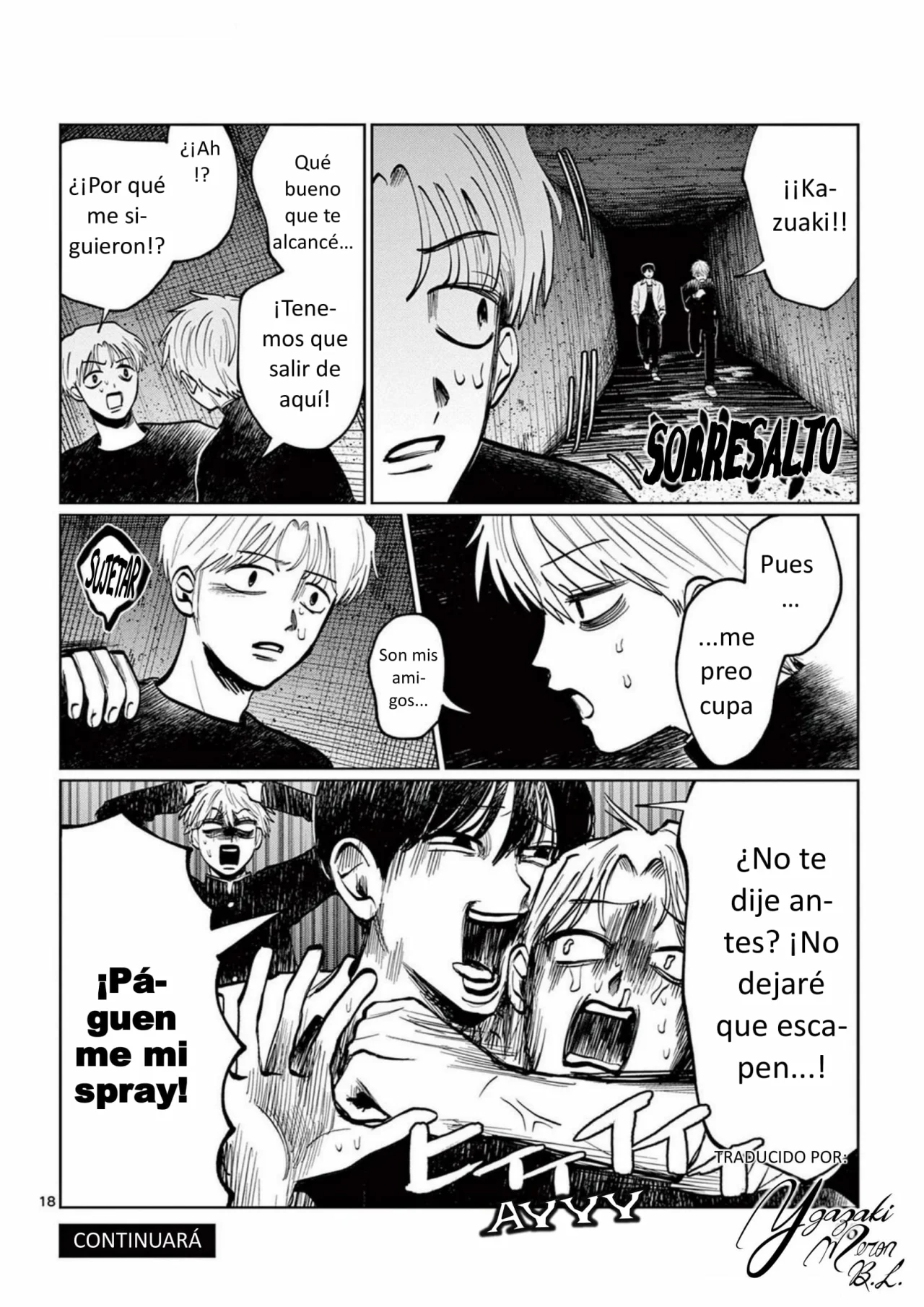 Página 18 del Manga