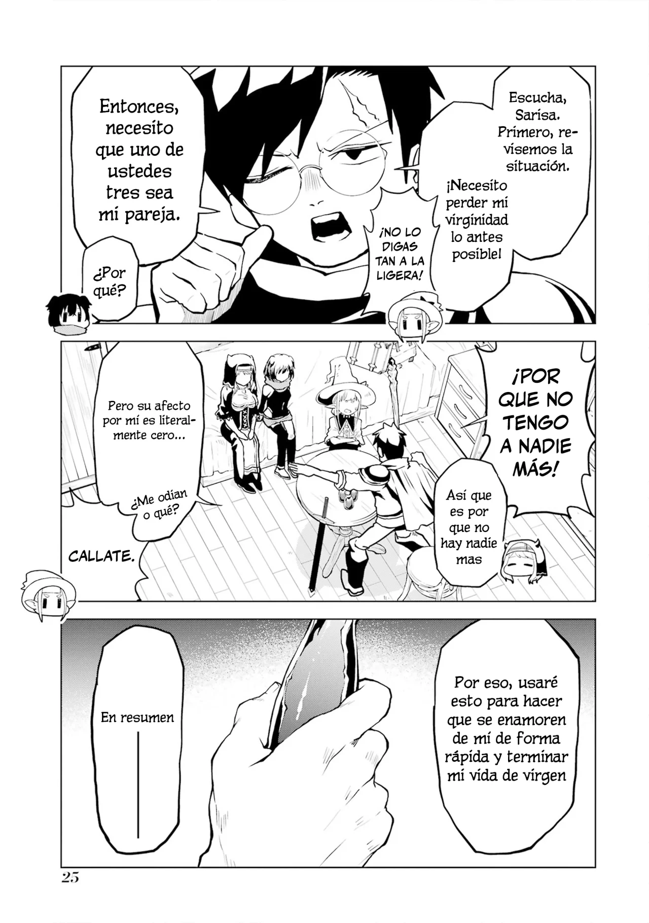 Página 25 del Manga