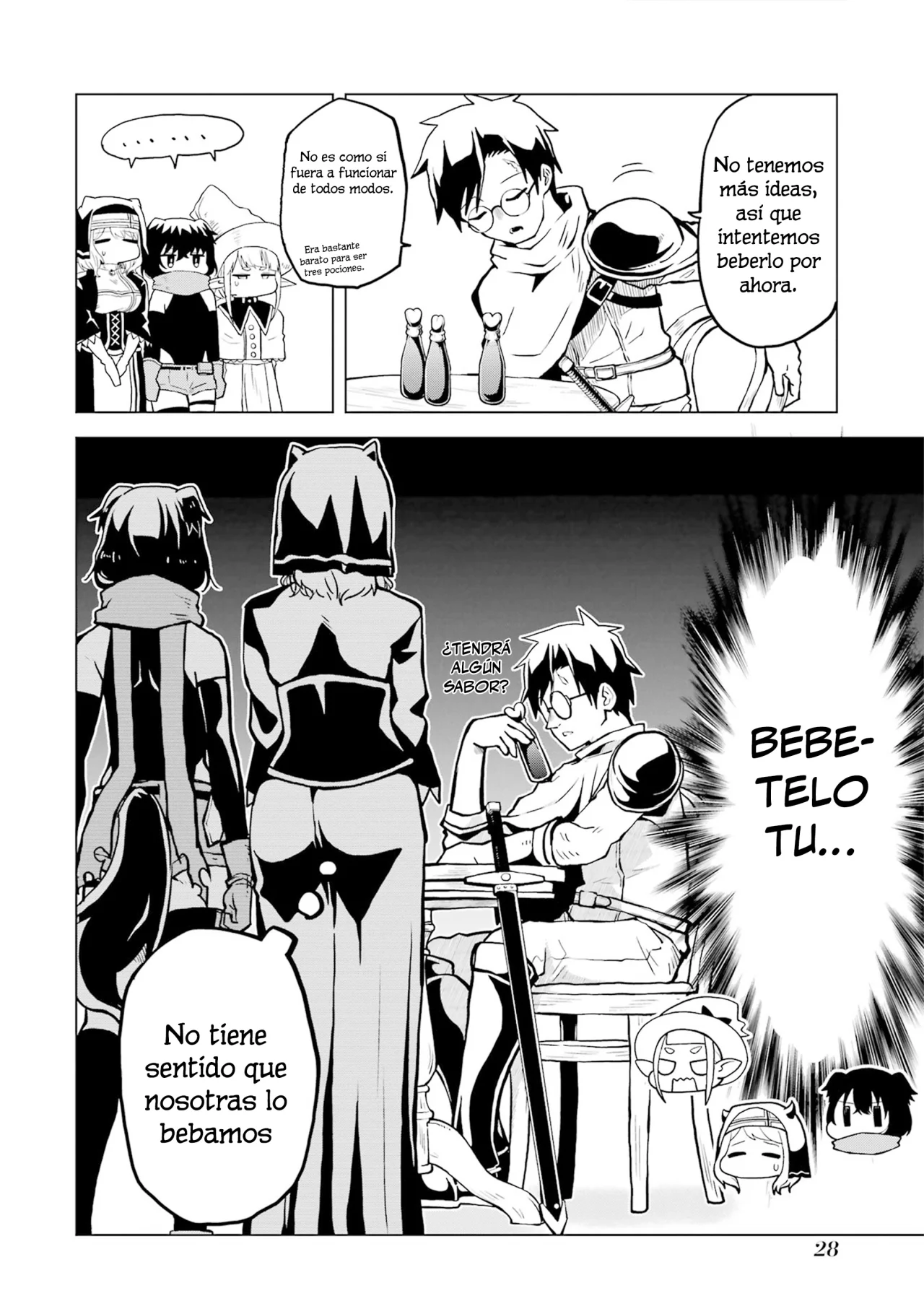 Página 28 del Manga