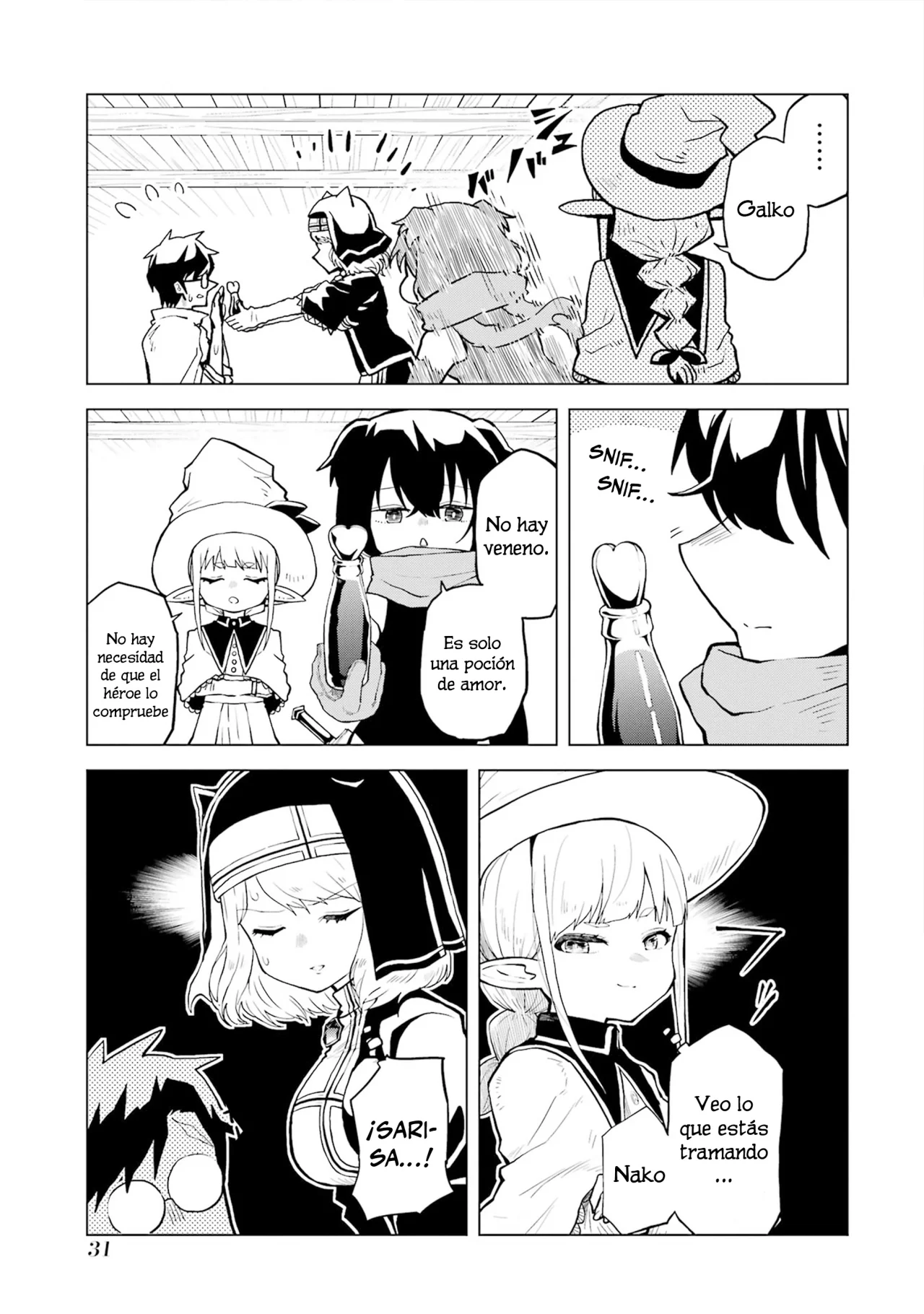Página 31 del Manga