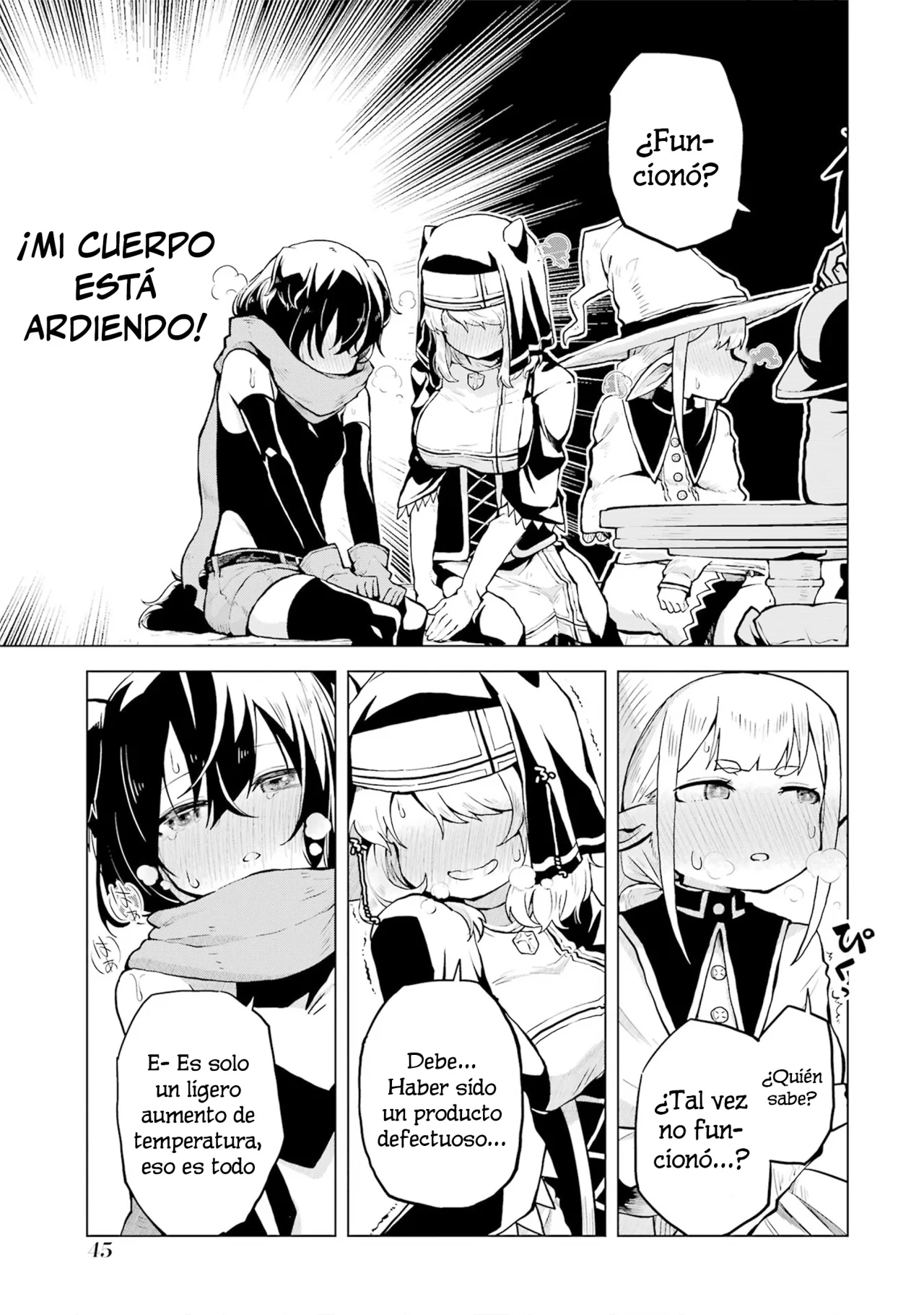 Página 45 del Manga