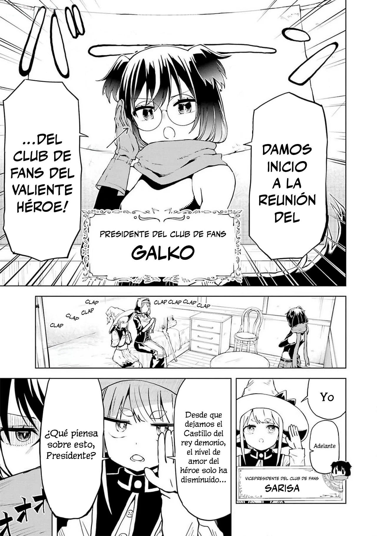 Página 1 del Manga