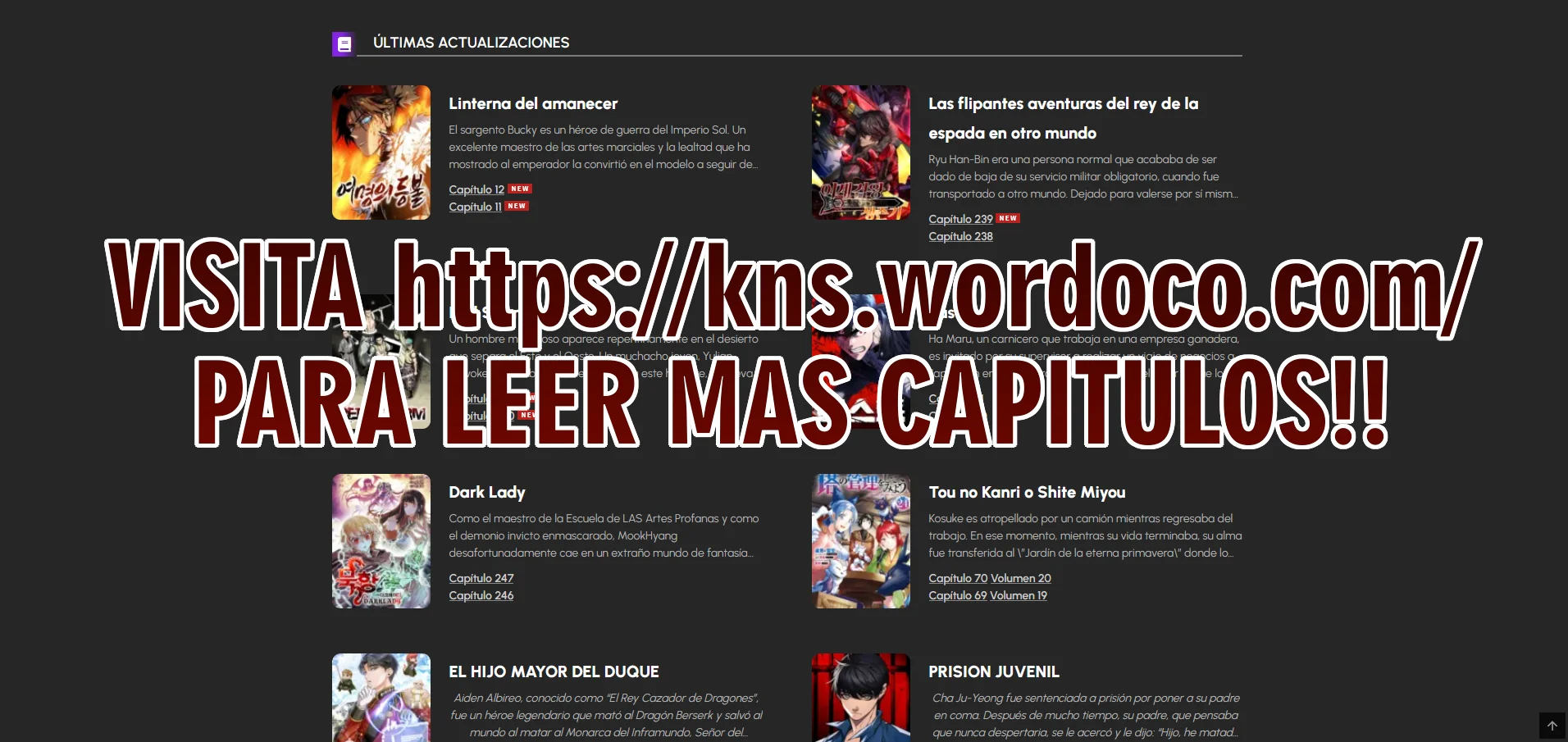 Página 21 del Manga
