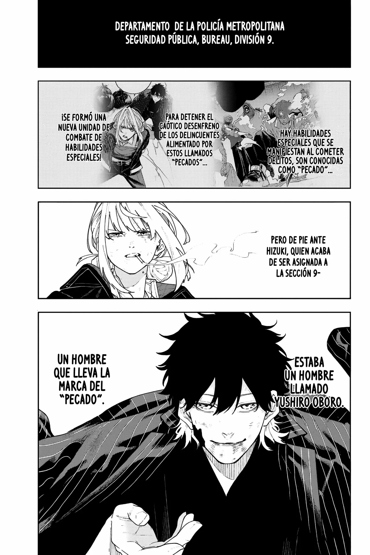 Página 2 del Manga