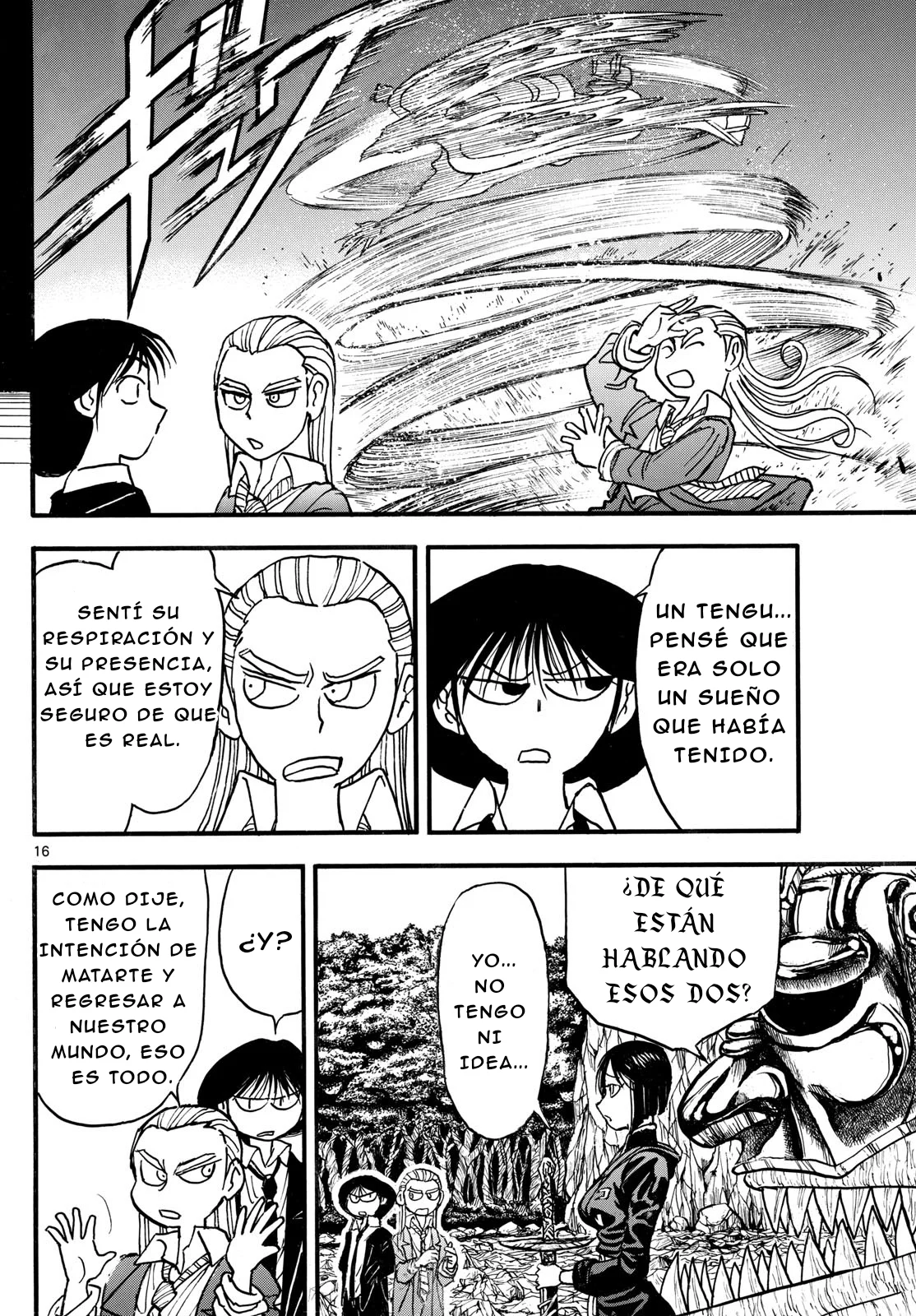 Página 16 del Manga