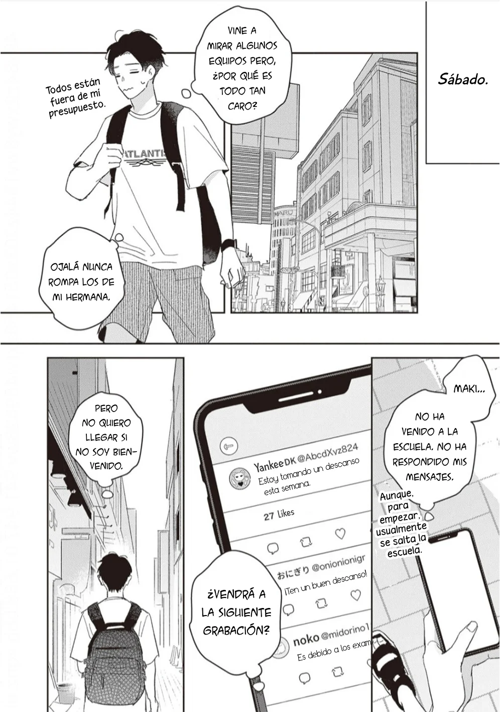 Página 22 del Manga