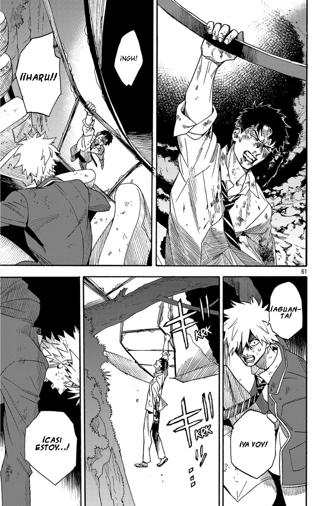 Página 61 del Manga