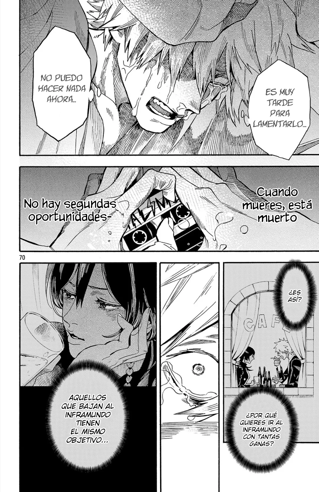 Página 70 del Manga