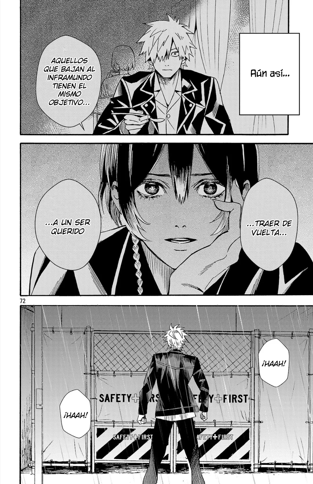 Página 72 del Manga