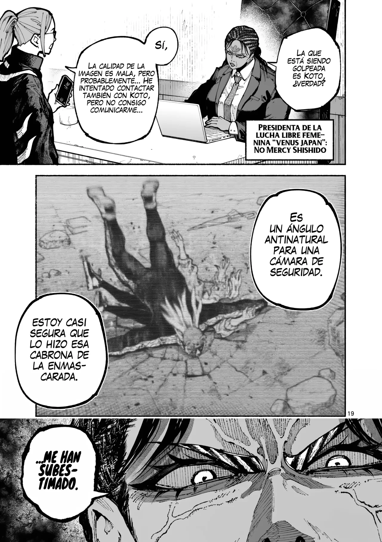 Página 22 del Manga