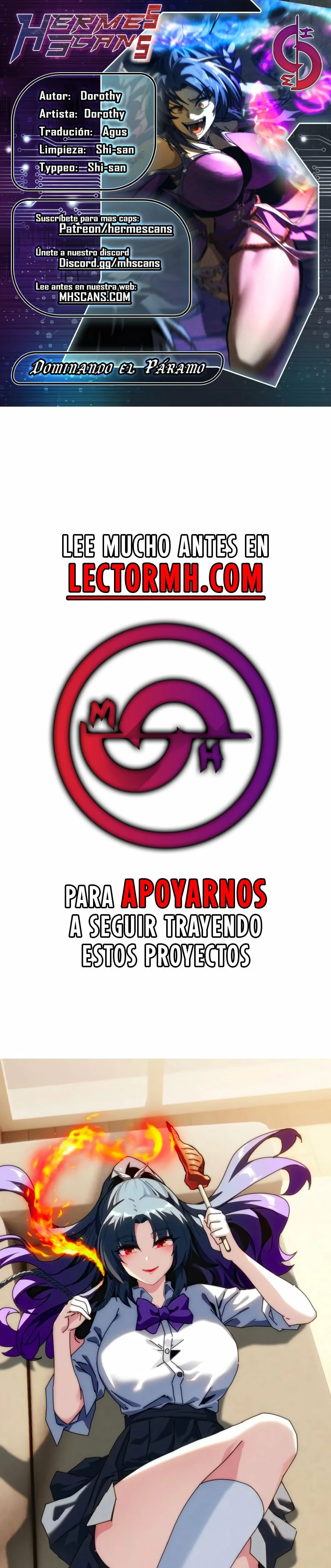 Página 1 del Manga