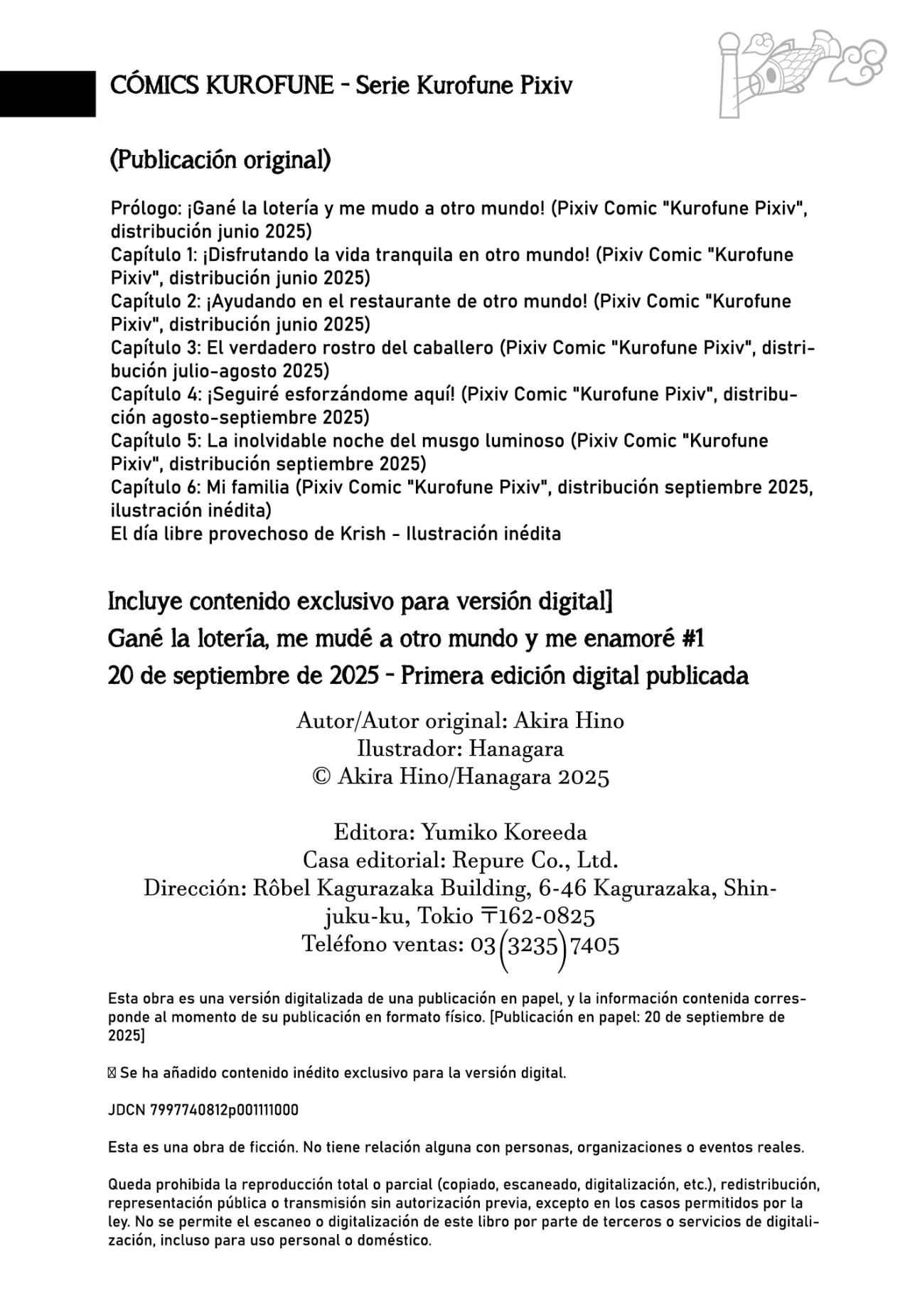 Página 20 del Manga