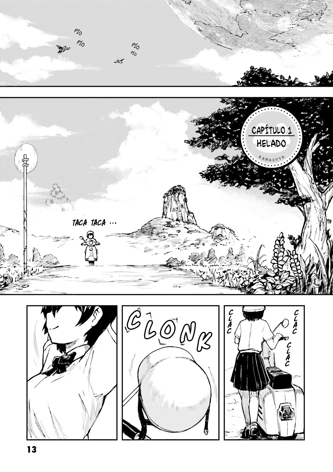 Página 1 del Manga