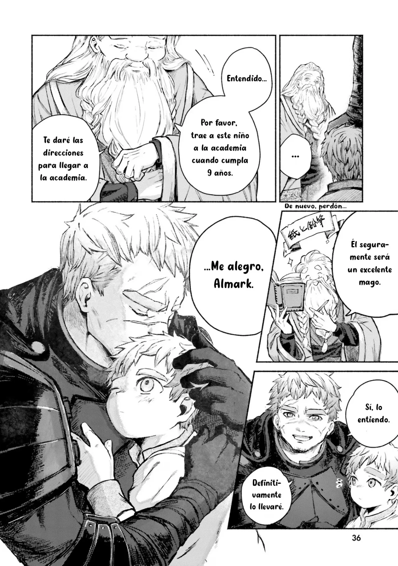 Página 38 del Manga