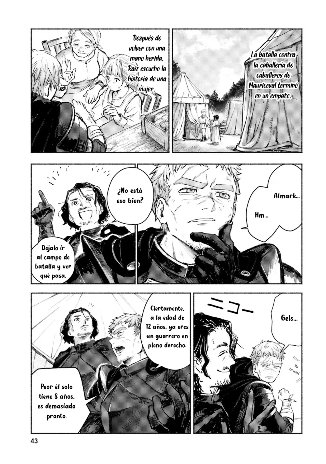 Página 45 del Manga