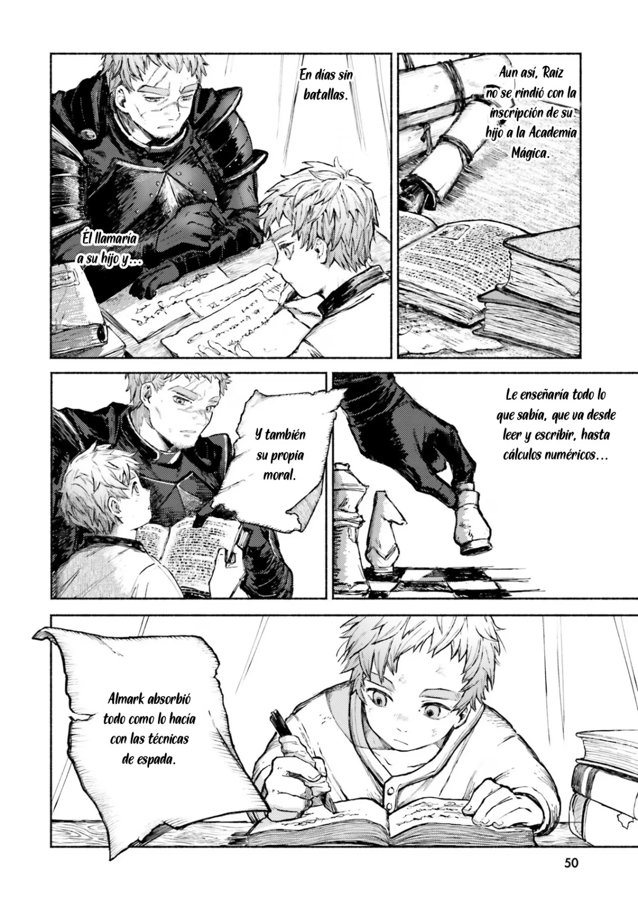 Página 52 del Manga