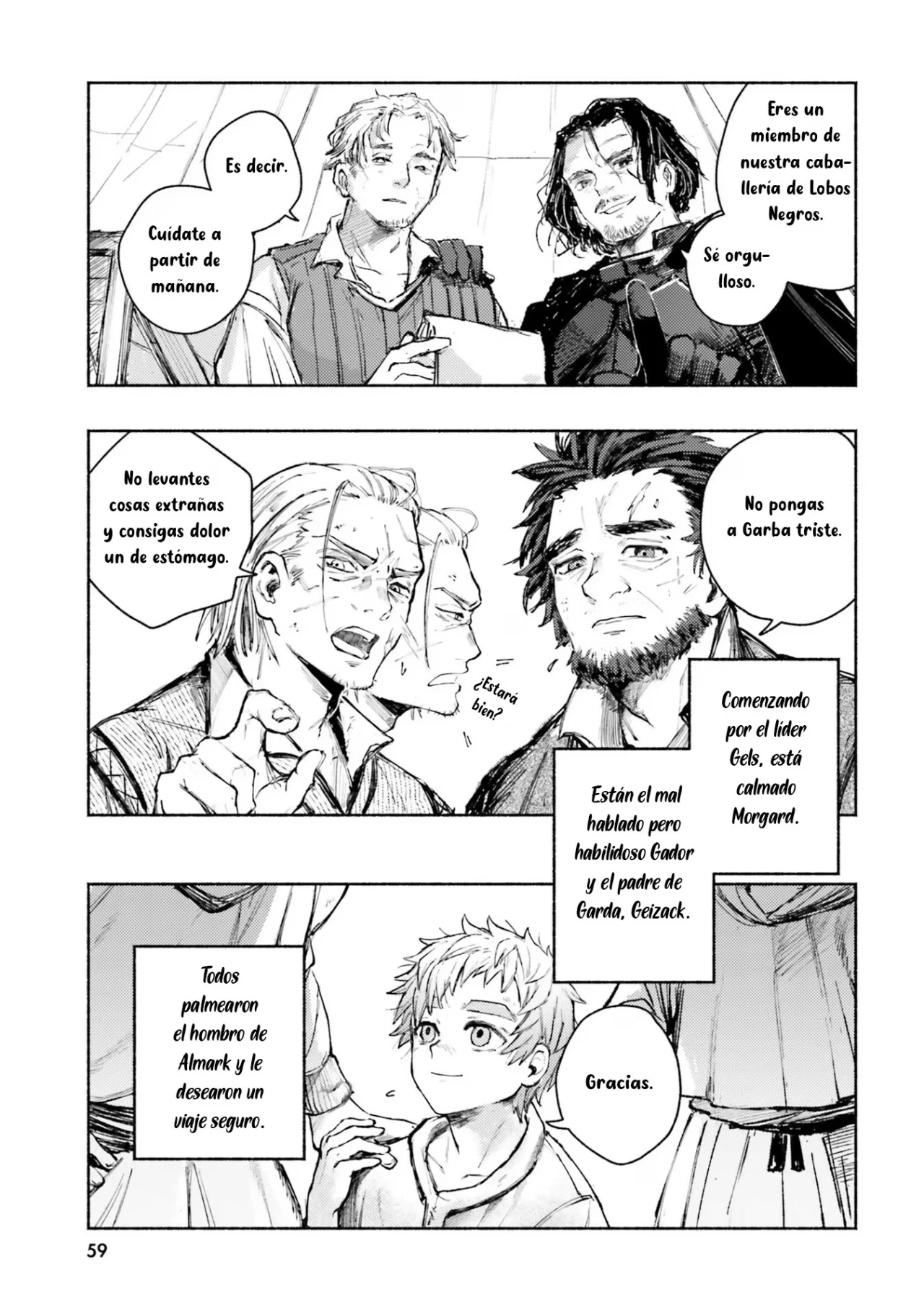Página 61 del Manga
